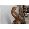 Image 8 : Wood Carving - Weathered Eagles 57" 