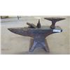 Image 1 : Peter Wright 175lb Anvil with 3 Insert Tooling 