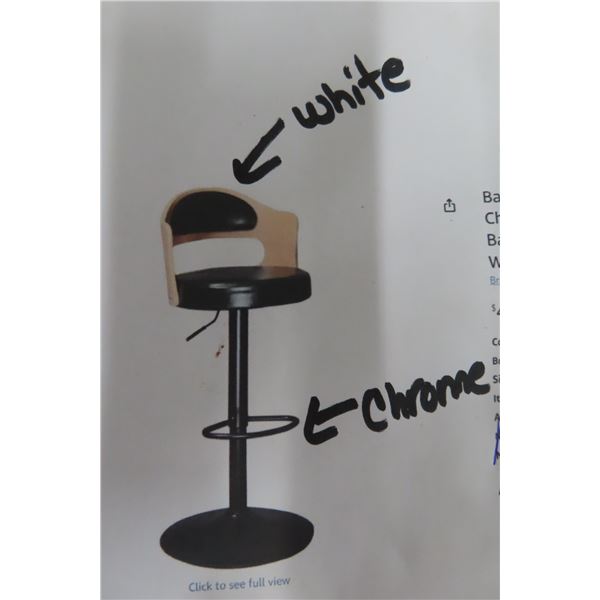 Bar Stools, Set of 2- 26 Inch Counter Hight