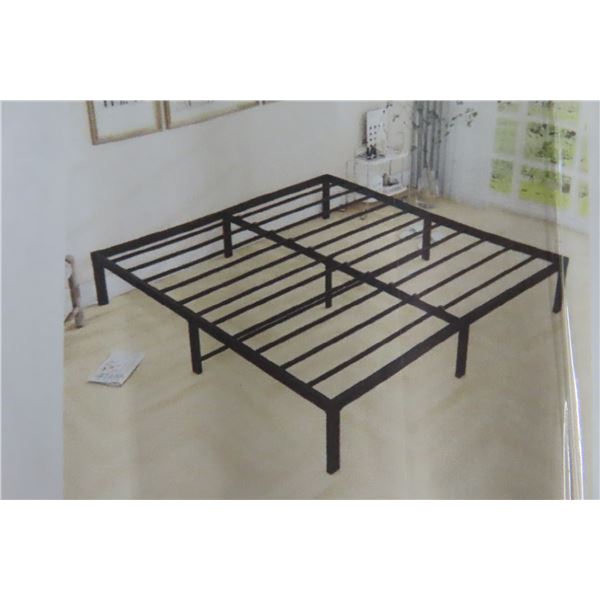 King Bed Frame, Heavy Duty, Platform Style 