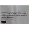 Image 3 : King Bed Frame, Heavy Duty, Platform Style 