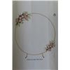 Image 1 : Round Back Drop Stand 6.9ft Gold Circle