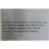 Image 3 : Portable Camping Toilet Seat, New or Store Return 