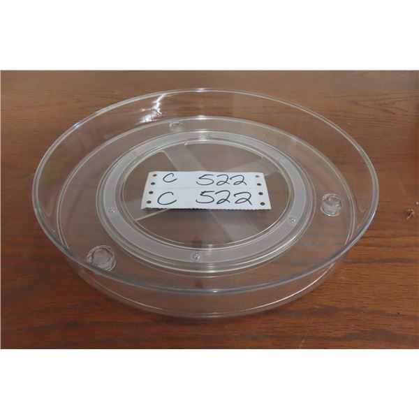 Home Intuition Round Plastic Lazy Susan