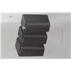 Image 1 : 3 Pack Small Bedroom Trash Can with Lid