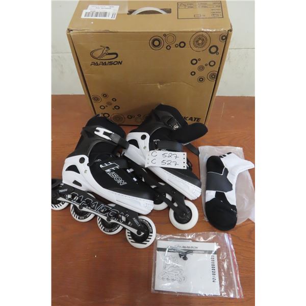 Adjustable Inline Skates with Light Up Wheels
