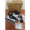 Image 1 : Adjustable Inline Skates with Light Up Wheels