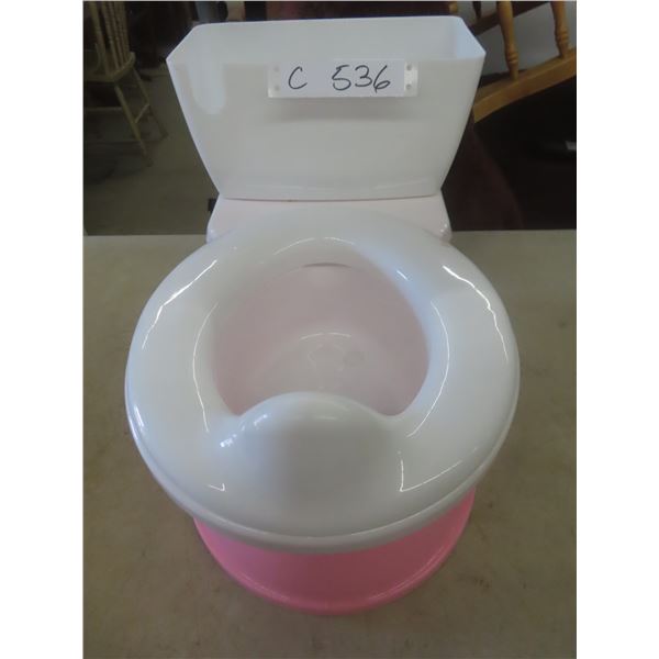 Pink Whale Kids Toilet 