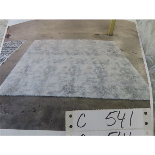 Grey Shag Area Rug 8FT x10FT New or Store Return 