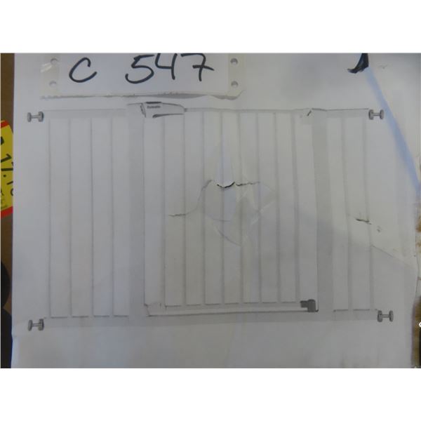 29-55 in Extra Wide Baby Gate, Metal Pressure