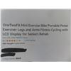 Image 3 : Mini Exercise Bike Portable Pedal Exerciser for 