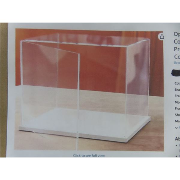 Clear Acrylic Display Case 