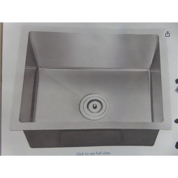 23" Undermount Sink 23x16 Single Bowl Kitchen Sink