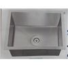 Image 1 : 23" Undermount Sink 23x16 Single Bowl Kitchen Sink