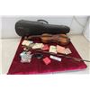 Image 1 : Violin Needs Some TLC with Hard Case, Extra Strings and Accessories 