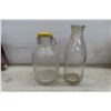 Image 13 : Stoneware Finger Jug, Pickle Crock Both With Damage,