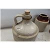 Image 8 : Stoneware Finger Jug, Pickle Crock Both With Damage,