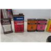 Image 2 : Vintage Spice Tins, Moth Crystals, Gelatin Packs, Asprin Bottle