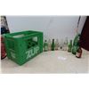 Image 1 : Vintage Soda Bottles, Wishing Well, Zero, 7up, Stubby Beer Bottle and 7up Plastic Crate