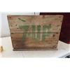 Image 11 : Vintage Cleaning Product Tins, 7up Wood Crate 12x17x12 and Egg Crate
