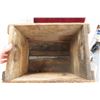 Image 13 : Vintage Cleaning Product Tins, 7up Wood Crate 12x17x12 and Egg Crate