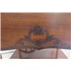 Image 3 : Tea Wagon with Removable Glass Top Tray 28x28x16'' Extends to 37''