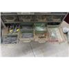 Image 10 : 2 Organizers Filled with Fasteners, 3 New Hanging Lights and Digital Temperature Gun