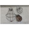 Image 8 : 2 Antique Electric Space Heaters and 3 Lamp Guards