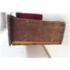Image 2 : Antique Wood Pigeon Hole Cabinet 23x35x10