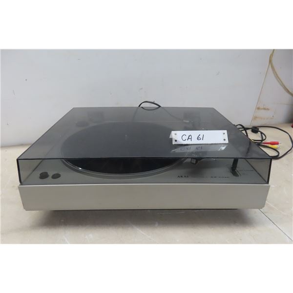 Akai Turn Table with Dust Cover
