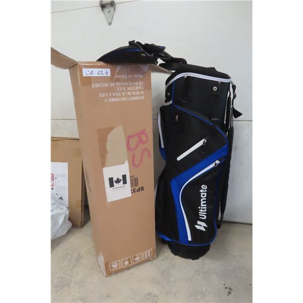 New Golf Club Bag with Rain Bonnet 
