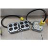 Image 2 : Electrical Supplies: Motion Security Light, Smoke Alarm, Breakers, Recepticles, Tester, Speaker Wire