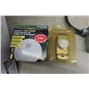 Image 3 : Electrical Supplies: Motion Security Light, Smoke Alarm, Breakers, Recepticles, Tester, Speaker Wire