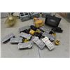 Image 4 : Electrical Supplies: Motion Security Light, Smoke Alarm, Breakers, Recepticles, Tester, Speaker Wire