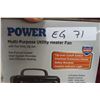 Image 3 : New Power Gear Electric Heater 1500 Watts