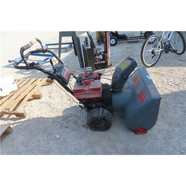 Craftsman 6 Speed Gas Snow Blower 24'' Cut Not Running