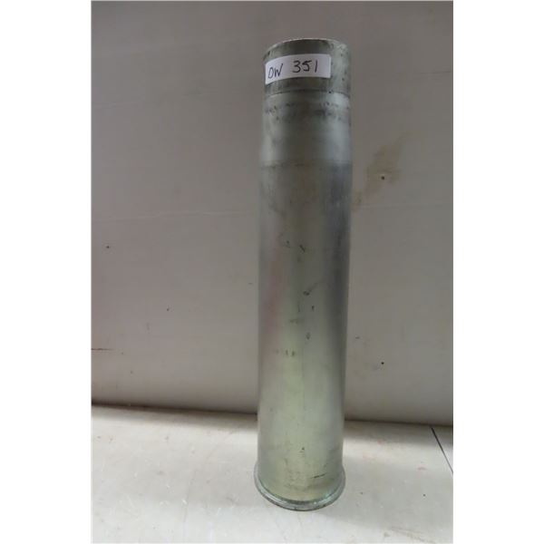 105mm Steel Shell Casing 24'' Tall 