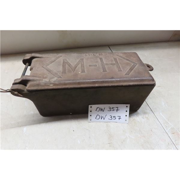 Massey Harris Cast Tool Box 5x13x5 1/2