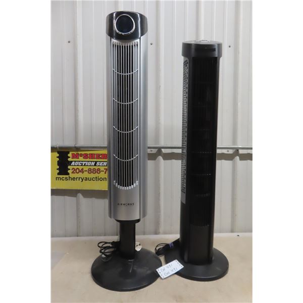 Seville Classic ECO Tower Fan with Remote and Airworks 
