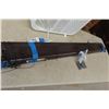 Image 4 : Box Fan and Brown Window Blind 50'' Wide with Hardware