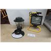 Image 1 : Coleman Propane Lantern Needs Wick and Halogen Work Light