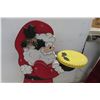 Image 2 : Santa Server Wood Figure 33'' Tall