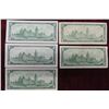 Image 2 : 5 1967 Canada $1 Bills