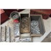 Image 3 : Tool Boxes, Joist Hangers, Nails, Metal Lunch Pail, Light Bulbs