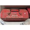 Image 8 : Tool Boxes, Joist Hangers, Nails, Metal Lunch Pail, Light Bulbs