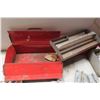 Image 9 : Tool Boxes, Joist Hangers, Nails, Metal Lunch Pail, Light Bulbs