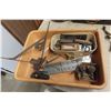 Image 10 : Vintage Wood Mouldings, Chair Pieces, Pedestal Base, Hinges, Hardware and More