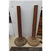 Image 11 : Vintage Wood Mouldings, Chair Pieces, Pedestal Base, Hinges, Hardware and More