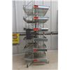 Image 1 : Store Display Metal Rotating Rack 38x15x15