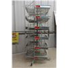 Image 3 : Store Display Metal Rotating Rack 38x15x15